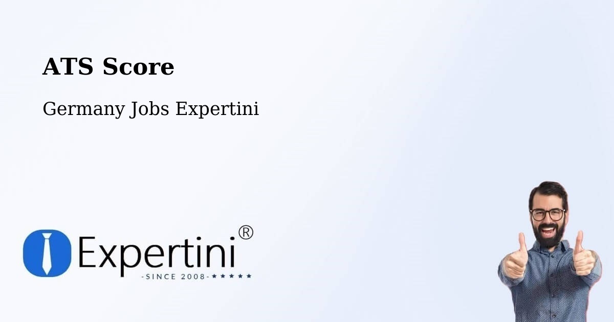 Resume ATS Score & Job Description Match Tool – Neunkirchen - Germany Jobs Expertini