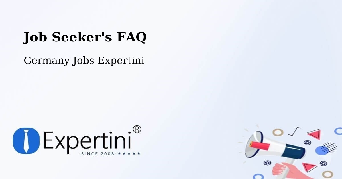 Job Seeker FAQ – Neunkirchen - Germany Jobs Expertini