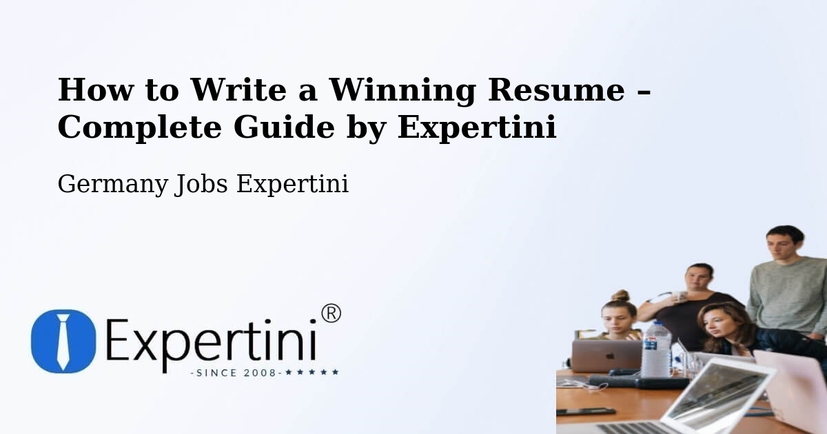 Resume Writing Guide for Job Seekers – Neunkirchen - Neunkirchen, Germany Jobs Expertini